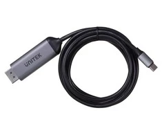 USB-C Adapteris - UNITEK V1423C USB-C į DisplayPort 1.4 8K@60Hz 1.8m