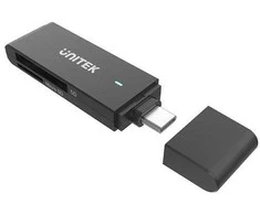 Unitek Skaitytuvas kart SD i Micro SD USB-C