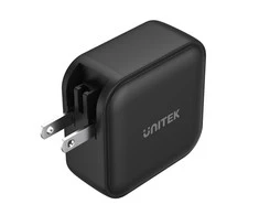 UNITEK CHARGER GaN 3x USB-C 1x USB-A QC 3.0 PD 100W Juodas