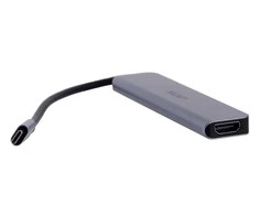 UNITEK H1118A HUB USB-C 7in1 PD 100W HDMI 4K ALU