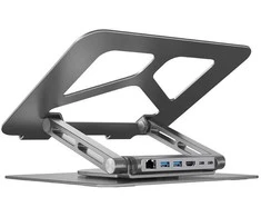 Unitek USB-C HDMI 4K PD 100W nešiojamojo kompiuterio stovas