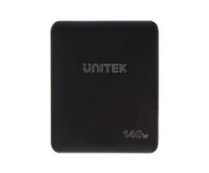 UNITEK CHARGER P1115A GaN 2x USB-C 1x USB-A PD 140W Juodas