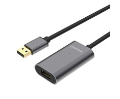 UNITEK Y-271 Unitek Cable USB 2.0 Active Extension, 5m, Alu., Y-271