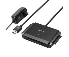 UNITEK Y-3324 Unitek konverteris USB 3.0 į IDE+SATA II su įjungimo/išjungimo jungikliu, Y-3324