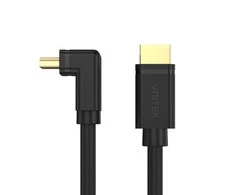 Unitek HDMI 3,0 m kampinis 270