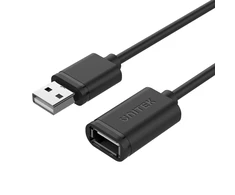 UNITEK Y-C450GBK Unitek USB plėtinio keitiklis USB2.0 AM-AF, 2,0m Y-C450GBK