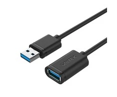 UNITEK Y-C457GBK Unitek USB plėtinio keitiklis USB3.0 AM-AF, 1,0m Y-C457GBK