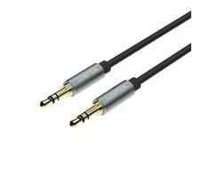 UNITEK Y-C922ABK Unitek Cable miniJack 3,5mm (M) - 3,5mm (M) TWIST Y-C922ABK