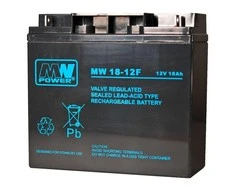 G-Tec Akumuliatorius AGM MW Power MW 18-12F 12V18Ah iki UPS APC RBC7 RBC11 RBC50 RBC55 Ever Fideltronik Eatonoms Powerware Aliarmui