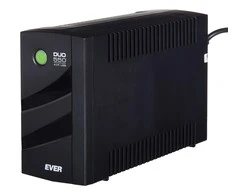 Nepertraukiamas Maitinimo Šaltinis (UPS) - Ever Duo 550 PL AVR, Juodas