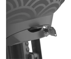 URBAN IKI Rear frame seat Juodas/Juodas key lock