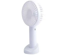 44-504# Blow Rankinis USB ventiliatorius su įkraunama baterija, balta