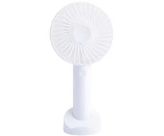 44-504# Blow Rankinis USB ventiliatorius su įkraunama baterija, balta