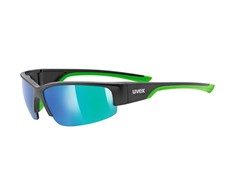 Akiniai Uvex Sportstyle 215 juodas mat žalias