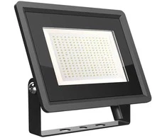 Bikuvalt 200W LED prožektorius, juodas, 4000K