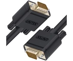 UNITEK Y-C503 Unitek Cable VGA HD15 M/M 1,5 m, Premium, Y-C503