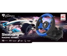 NATEC NGK-1566 Genesis Driving Wheel SEABORG 350, skirtas asmeniniam kompiuteriui / konsolei
