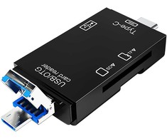 VAKOSS KORTELĖS SKAITYtuvas 6IN1 USB A / MICRO USB / USB C / SD / MICRO SD / USB TC-R425X