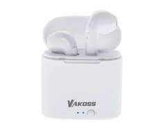 Ausinės - Vakoss SK-832BW In-Ear Bluetooth 5.0 Baltos