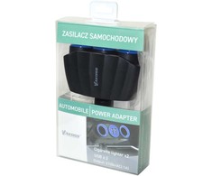 Vakoss TP-3268K 2xUSB Cigarette Lighter Socket Splitter