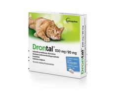 VETOQUINOL Drontal - tabletės nuo kirminų katėms
