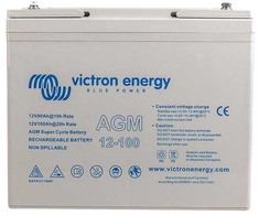 Victron Energy Aukštos kokybės akumuliatorius su padidintu ciklų skaičiumi 12V/100Ah AGM. (M6)