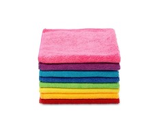 Mikropluošto šluostės VILEDA Microfibre Colors, 8 vnt.