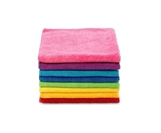 Mikropluošto šluostės VILEDA Microfibre Colors, 8 vnt.
