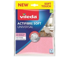 Vileda ACTIFIBRE Soft Universal Minkštas audinys 2 vnt.