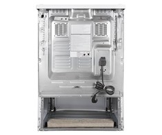 Viryklė BEKO FSE62120DW 60 cm (Balta su juodu stiklu)