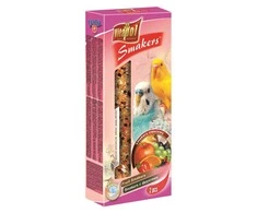 Vitapol Smakers skanėstas banguotosioms papūgėlėms, su vaisiais (2 vnt) 80g