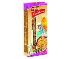 Vitapol Smakers skanėstas banguotosioms papūgėlėms, su medumi (2 vnt) 80g