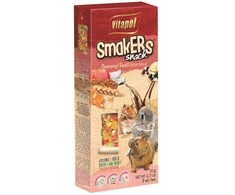 Vitapol Smakers skanėstas triušiams ir graužikams su vaisiais 90g (2 vnt)