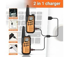 Walkie-Talkie Baofeng BF-T25E Oranžinis, 2 pieces