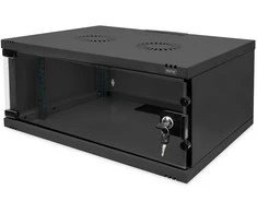 DIGITUS 19″ 4U cabinet, unmounted, 210x540x400 mm, color juodas, DN-38011