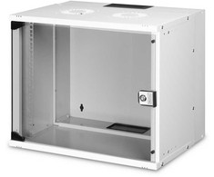 DIGITUS Wandgehuse SOHO PRO 9HE 460x540x400 mm 19 grau