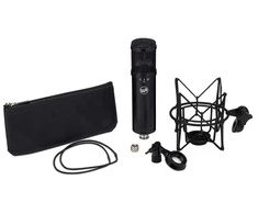 Warm Audio WA-47jr Juodas – kondensatorinis mikrofonas