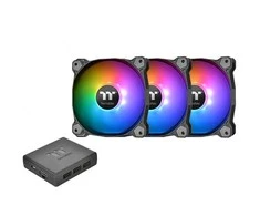 Ventiliatorius Thermaltake Pure Plus 14 RGB 3- pack + Hub (CL- F064- PL14SW- A)
