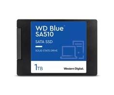 WD Mėlyna SA510 SSD 1TB SATA III 6Gb/s korpusas 2.5" 7mm vidinė vienguba pakuotė, maitinama „SANDISK“