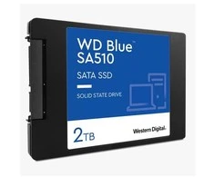 WD Mėlyna SA510 SSD 2TB SATA III 6Gb/s korpusas 2.5" 7mm vidinė po vieną pakuotę, maitinamas „SANDISK“