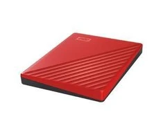 Išorinis kietasis diskas HDD Western Digital My Passport (4TB, USB 3.2) Raudona