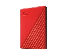 Išorinis kietasis diskas HDD Western Digital My Passport (2TB, USB 3.2), raudonas
