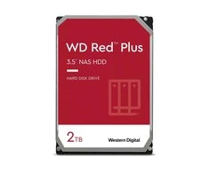 Kietasis diskas Sandisk WD Raudona Plus 2TB SATA 6Gb/s 3.5inch Rpm5400 128MB cache vidinis HDD diskas, didmeninis