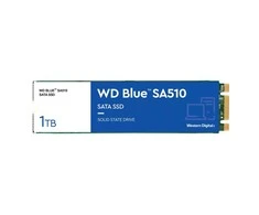 WD Mėlyna SA510 SSD 1 TB M.2 2280 SATA III 6 Gb/s vidinis, vienos pakuotės, maitinamas „SANDISK“