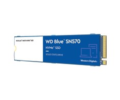 „SanDisk WD Mėlyna SSD SN570 NVMe 2TB M.2 2280 PCIe Gen3 8Gb/s vidinis, vienos pakuotės