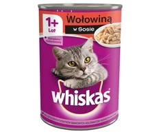 Sausas Kačių Maistas - Whiskas Jautiena Padaže 400g