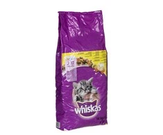 Whiskas Junior sausas ėdalas kačiukams su vištiena 14kg
