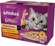 Drėgnas Kačių Maistas - Whiskas Skanus Mišinys 12x85g