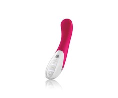 Rožinė Mystim Al Punto Rožinė - Dual Motor Curved Silicone Intimate Device 25cm