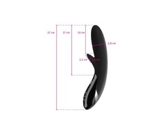 Mystim - Daring Danny eStim Vibrator Juodas